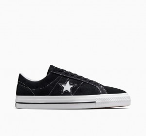 Converse CONS One Star Pro Fekete Fekete Fehér | 134IUVHGM