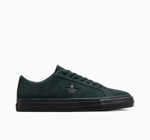 Converse CONS One Star Pro Zöld Fekete Fekete | 936BFXSOV