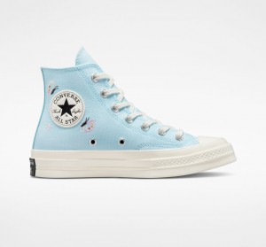 Converse Chuck 70 Butterfly Wings Kék Fekete | 759ALWBSK