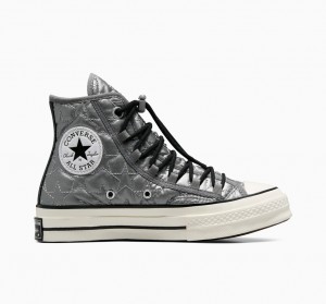 Converse Chuck 70 Steppelt Fekete | 231NRUBFO