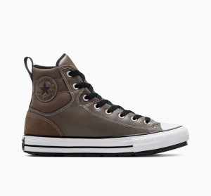 Converse Chuck Taylor All Star Berkshire Boot Fekete Fehér | 376EPCSVQ