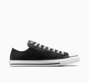 Converse Chuck Taylor All Star Bőr Fekete | 520JEKIPU