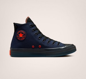 Converse Chuck Taylor All Star CX Stretch Vászon Sötétkék Fekete Mangó | 608LMYUTG