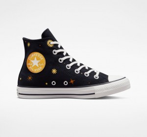 Converse Chuck Taylor All Star Celestial Fekete Sárga | 674NMPHOQ