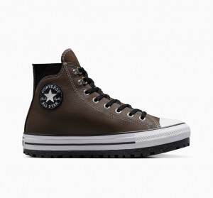 Converse Chuck Taylor All Star City Trek Vízálló Boot Fekete Fehér | 910LHZJTU