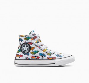 Converse Chuck Taylor All Star Easy-On Cars Fehér Sárga Piros | 860RDMYPH