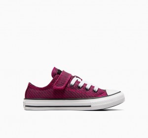 Converse Chuck Taylor All Star Easy On Sparkle Rózsaszín Fehér Fekete | 902GRNFXZ