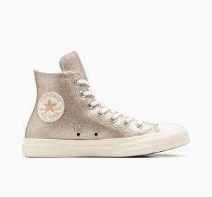 Converse Chuck Taylor All Star Glitter Világos Arany | 784GHQXBN