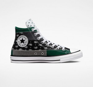 Converse Chuck Taylor All Star Hacked Patterns Fekete Fehér | 168XVDPLZ