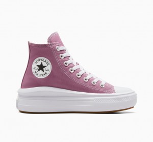 Converse Chuck Taylor All Star Move Platform Seasonal Color Fehér Fekete | 640IALJWV