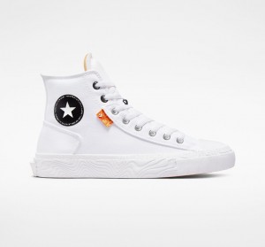 Converse Chuck Taylor Alt Star Vászon Fehér Fekete Fehér | 106RPAHGB