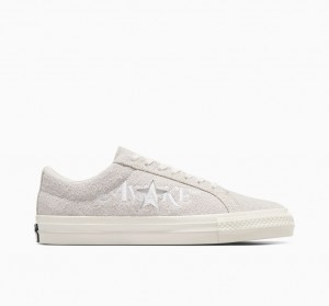 Converse Converse x Awake NY One Star Pro Fehér Fekete Fehér | 974EJSZCX