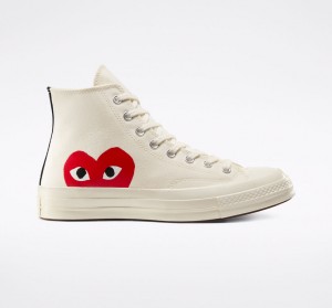 Converse Converse x Comme des Garçons PLAY Chuck 70 Fehér Piros | 382QLPOZM