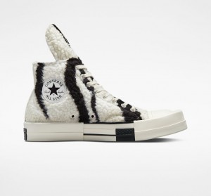 Converse Converse x DRKSHDW TURBODRK Chuck 70 Fehér Fekete | 126DAOQVM