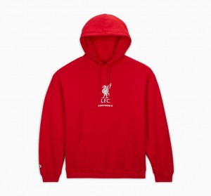 Converse Converse x LFC Loose-Fit Hoodie Tomato | 564AVYXOJ