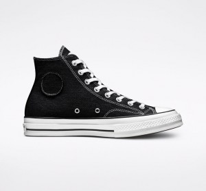 Converse Converse x Stüssy Chuck 70 Fekete Fehér Fekete | 586XVQGAH