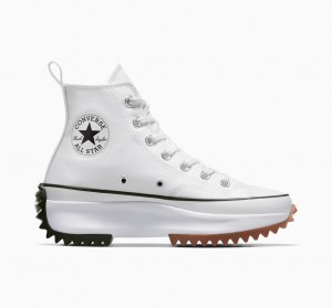 Converse Run Star Hike Platform Fehér Fekete | 412XAGPER