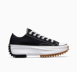 Converse Run Star Hike Platform Fekete Fehér | 629ZAKDYG