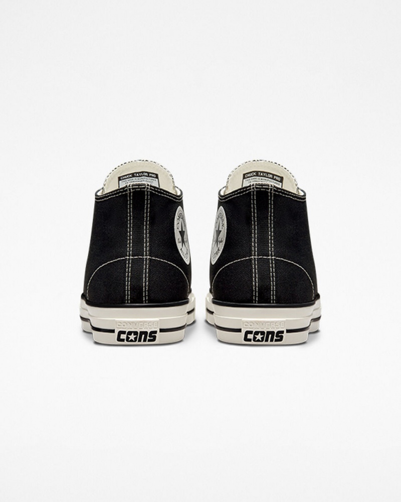 Converse CONS Chuck Taylor All Star Pro Fekete Fekete | 859MRHXJC