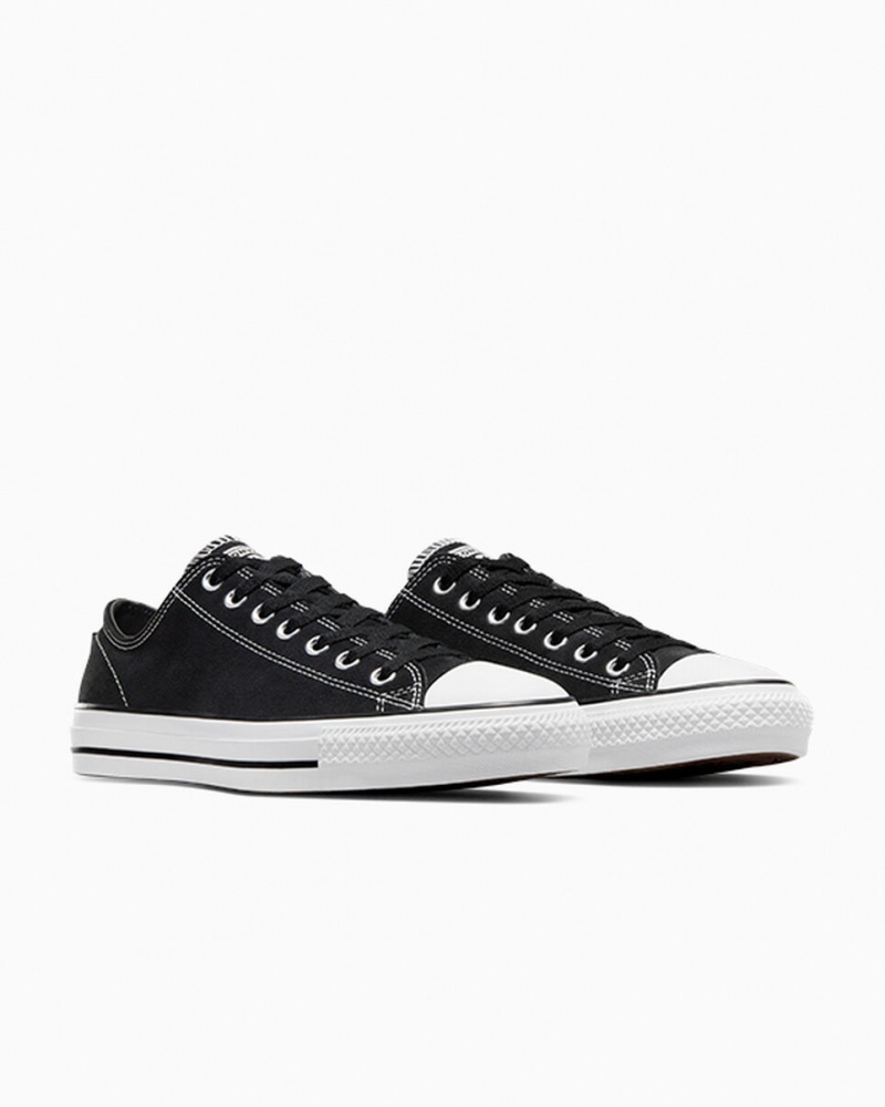 Converse CONS Chuck Taylor All Star Pro Velúr Fekete Fekete Fehér | 560EFCJBD