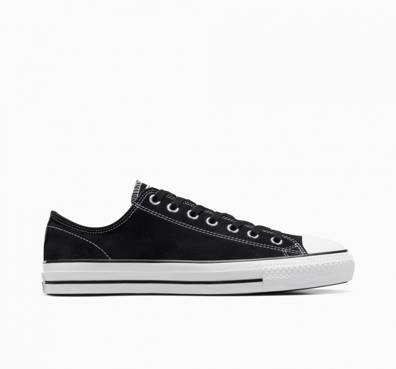 Converse CONS Chuck Taylor All Star Pro Velúr Fekete Fekete Fehér | 560EFCJBD