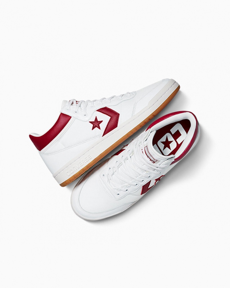 Converse CONS Fastbreak Pro Bőr Fehér Piros Fehér | 215GENZTI