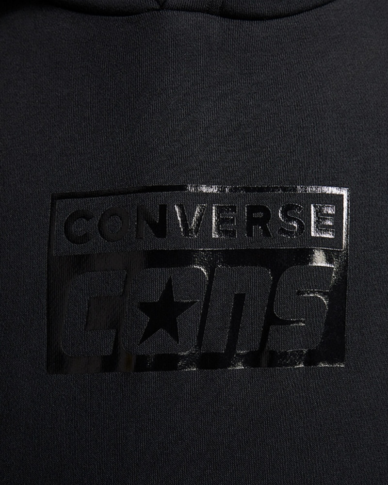 Converse CONS Hoodie Fekete | 310NZGJPF