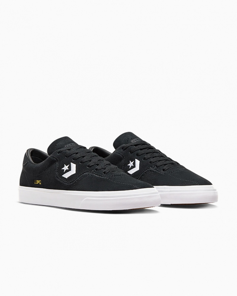 Converse CONS Louie Lopez Pro Fekete Fekete Fehér | 094ZYQTKH