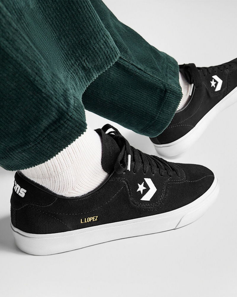 Converse CONS Louie Lopez Pro Fekete Fekete Fehér | 094ZYQTKH