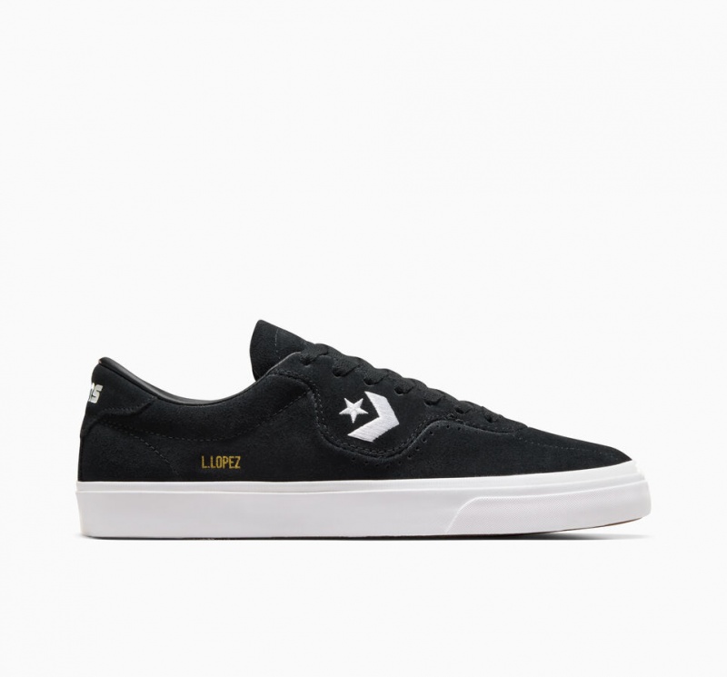 Converse CONS Louie Lopez Pro Fekete Fekete Fehér | 094ZYQTKH