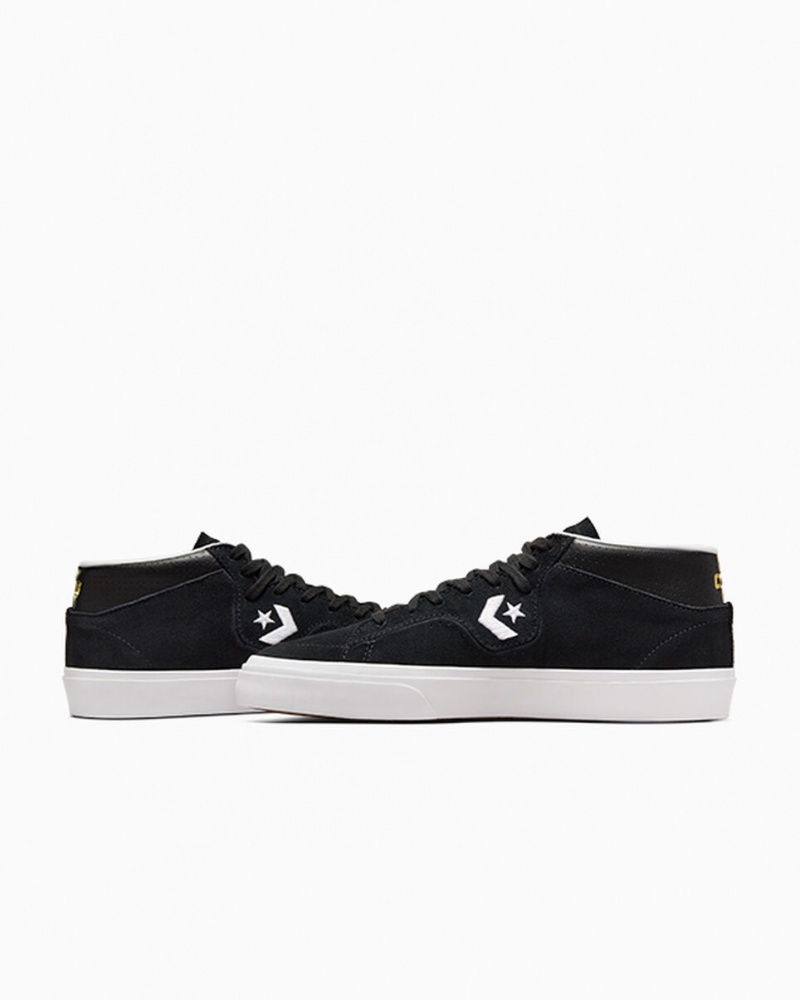 Converse CONS Louie Lopez Pro Mid Fekete Fekete Fehér | 431DIJUNB