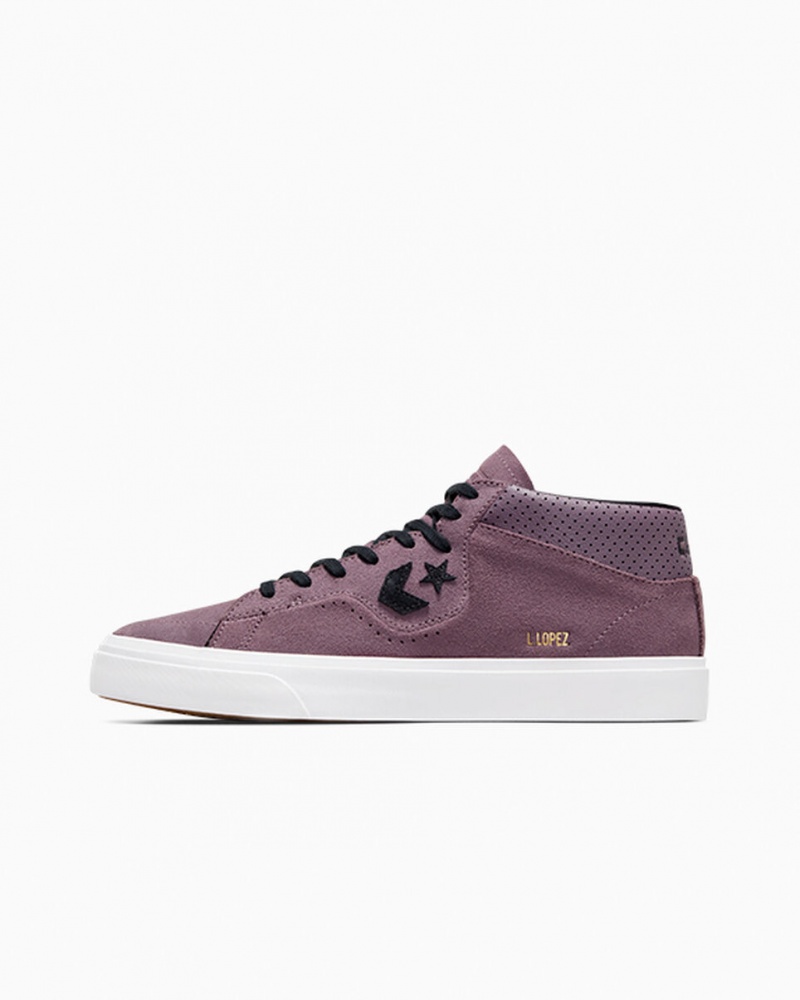 Converse CONS Louie Lopez Pro Velúr Szürke Fehér | 734XCVJGA