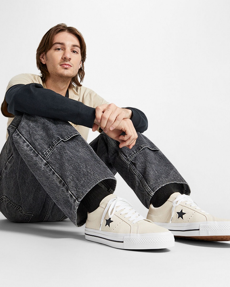 Converse CONS One Star Pro Fehér Fekete | 721UTNYEX