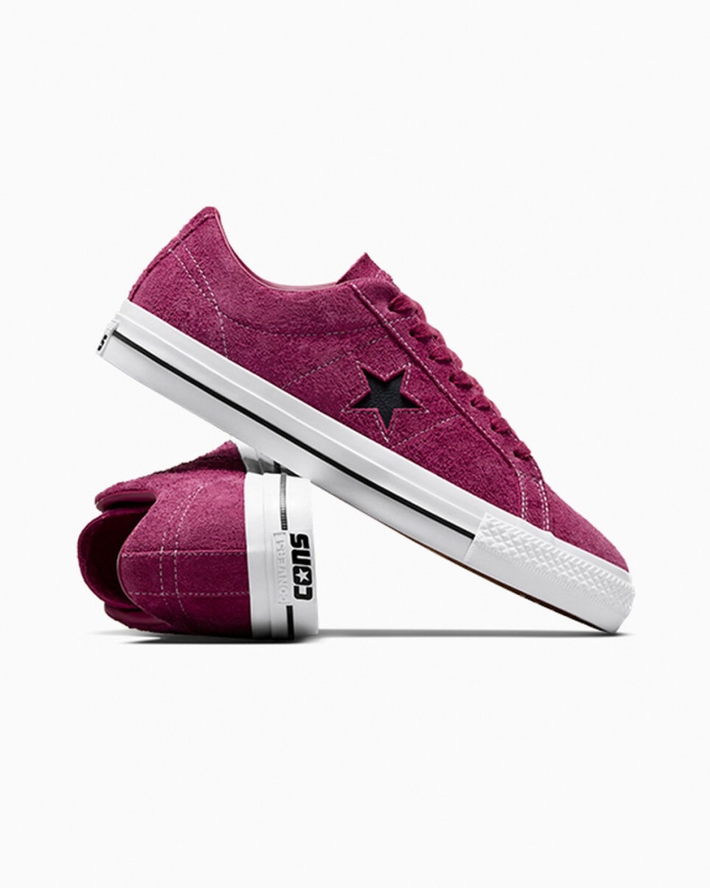 Converse CONS One Star Pro Fehér Fekete | 715PHJLKQ