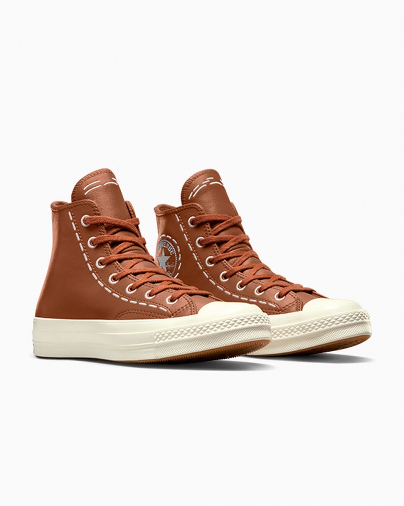 Converse Chuck 70 Bold Stitch Tawny Owl / Tawny Owl / Egret | 981DCKXYM