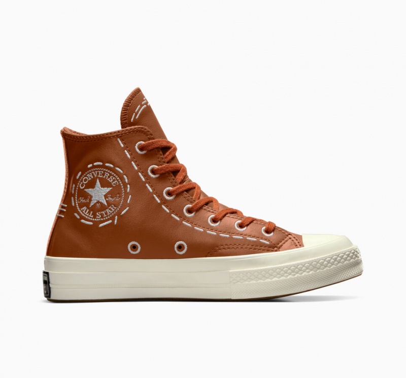 Converse Chuck 70 Bold Stitch Tawny Owl / Tawny Owl / Egret | 981DCKXYM