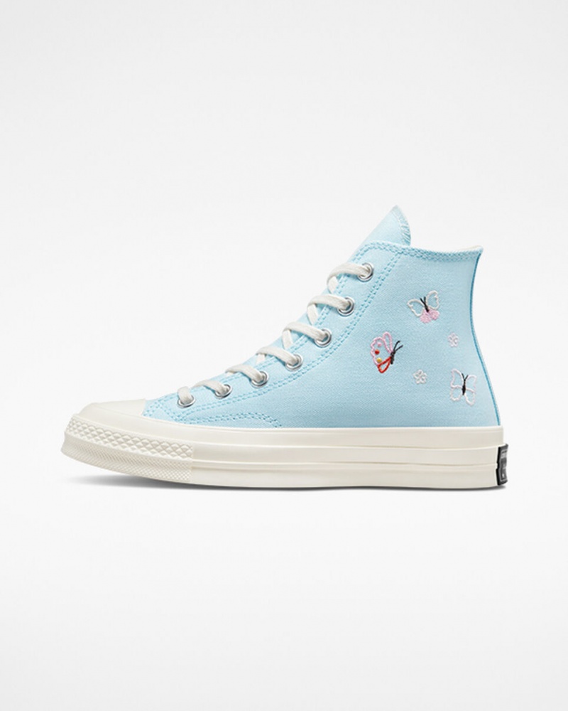 Converse Chuck 70 Butterfly Wings Kék Fekete | 759ALWBSK