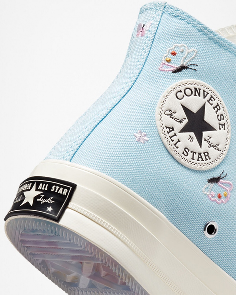 Converse Chuck 70 Butterfly Wings Kék Fekete | 759ALWBSK