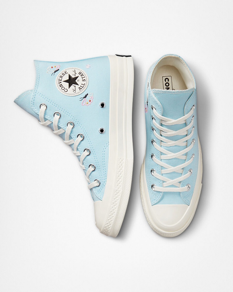 Converse Chuck 70 Butterfly Wings Kék Fekete | 759ALWBSK