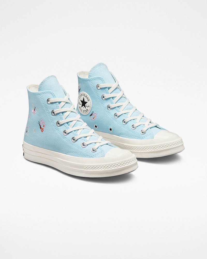 Converse Chuck 70 Butterfly Wings Kék Fekete | 759ALWBSK