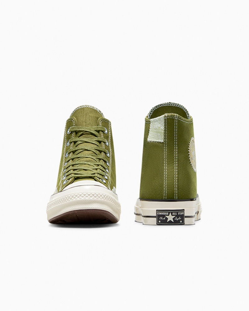 Converse Chuck 70 Crafted Ollie Patch Zöld Zöld | 175XWFQRV