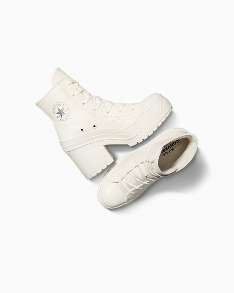 Converse Chuck 70 De Luxe Heel Bőr Titán | 025SDTNVB