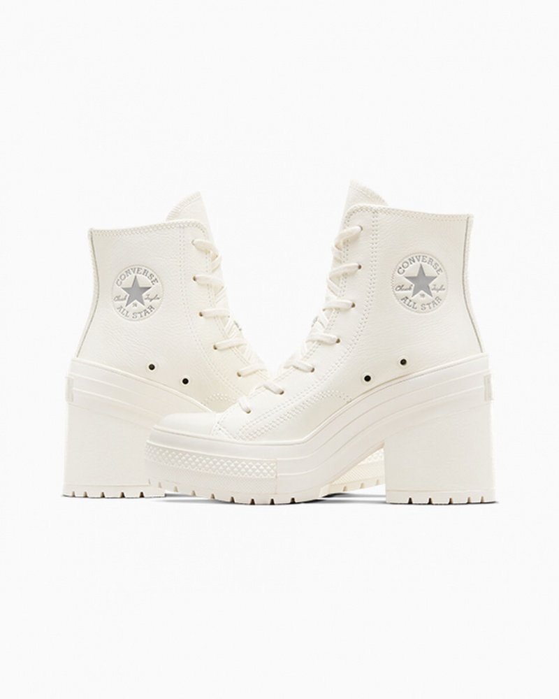 Converse Chuck 70 De Luxe Heel Bőr Titán | 025SDTNVB