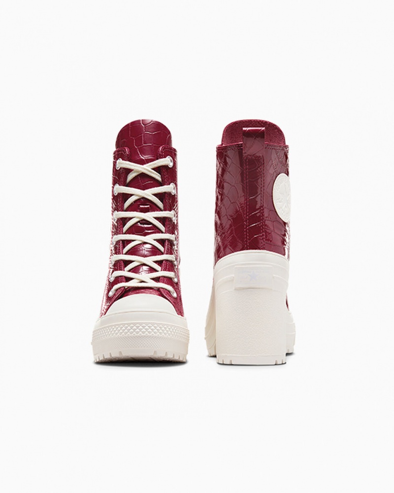 Converse Chuck 70 De Luxe Heel Embossed Cabernet / Cabernet / Egret | 723RAHNWM