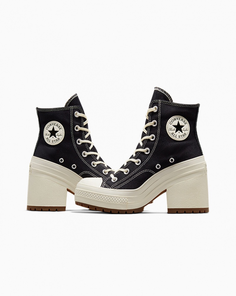 Converse Chuck 70 De Luxe Heel Fekete | 126KNORMF