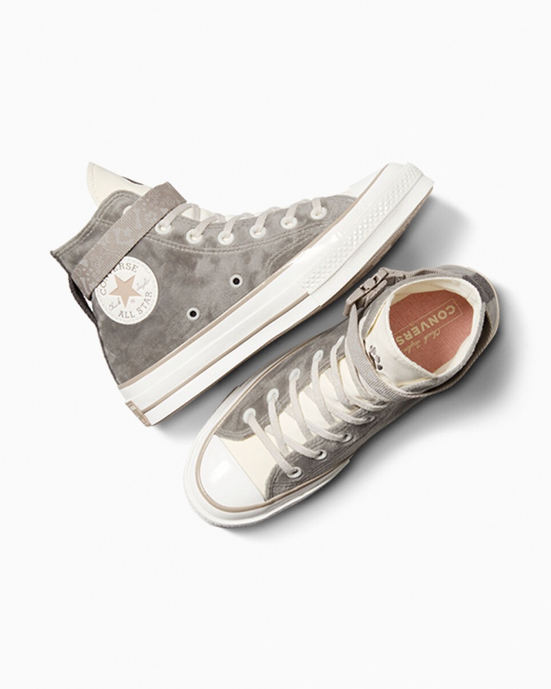 Converse Chuck 70 Dog Inspired Szürke Fehér | 186ZMDPJK