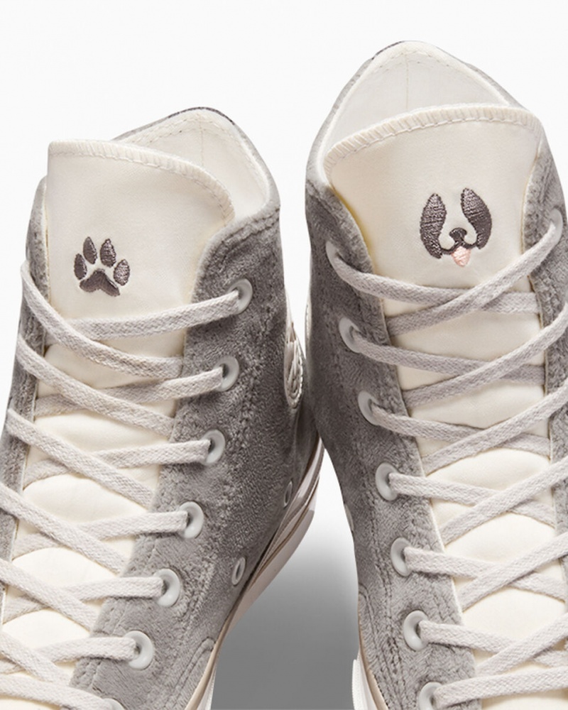 Converse Chuck 70 Dog Inspired Szürke Fehér | 186ZMDPJK