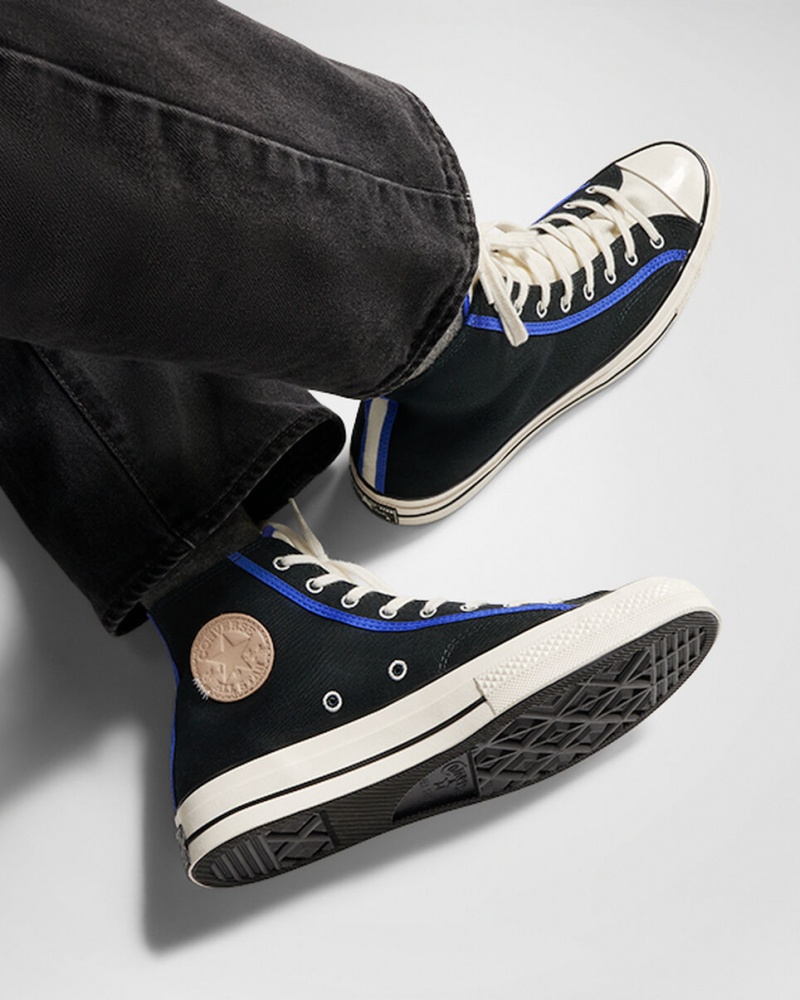 Converse Chuck 70 Fekete Kék | 192JNSHXW