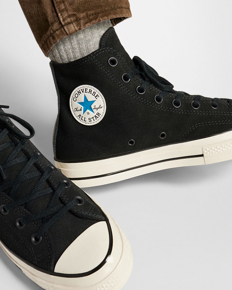 Converse Chuck 70 Velúr Fekete Kék | 360YDITHF