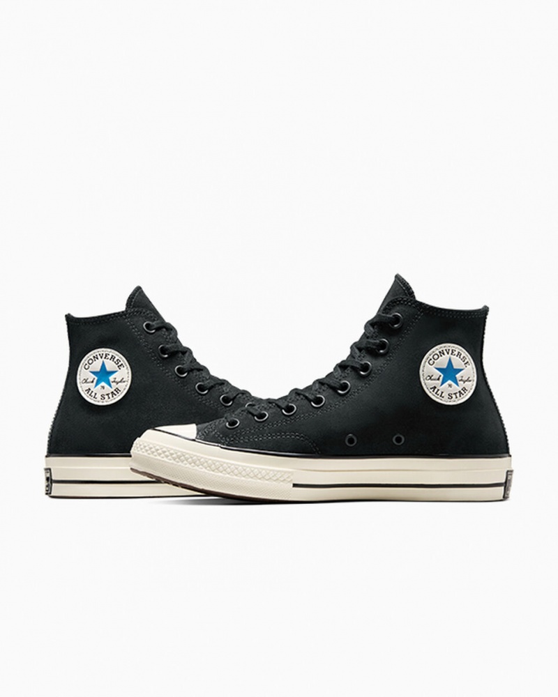 Converse Chuck 70 Velúr Fekete Kék | 360YDITHF